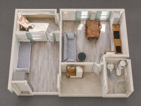 I'm selling a 2-bedroom apartment in Sunny Beach with no additional costs!