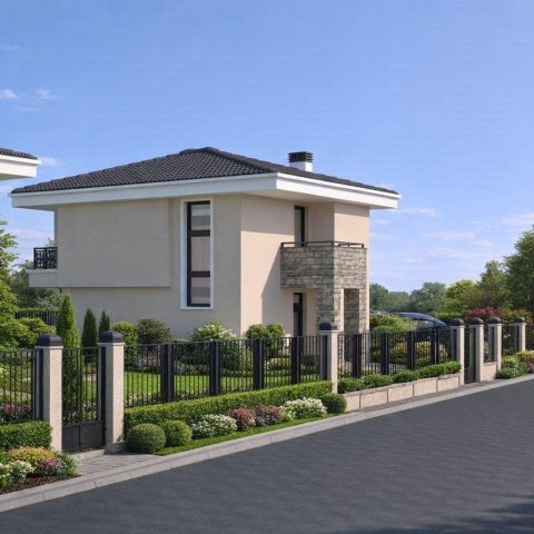 Detached two-story house in the village of Orizare, just 10 minutes from the sea.