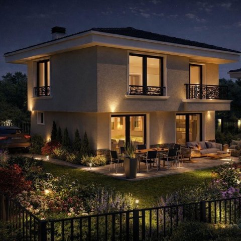 Detached two-story house in the village of Orizare, just 10 minutes from the sea.