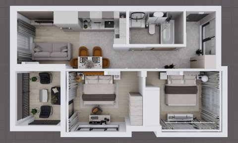 Holiday apartments directly from the investor in the holiday resort