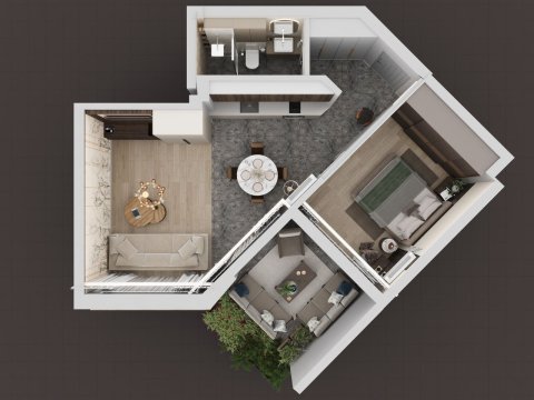 Holiday apartments directly from the investor in the holiday resort