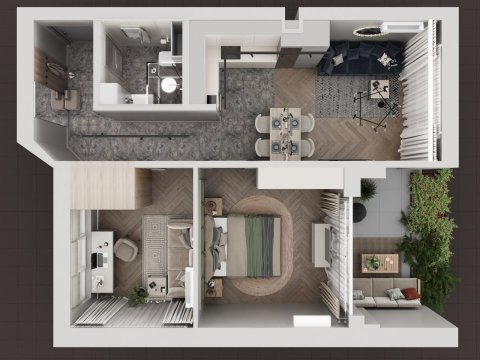 Holiday apartments directly from the investor in the holiday resort