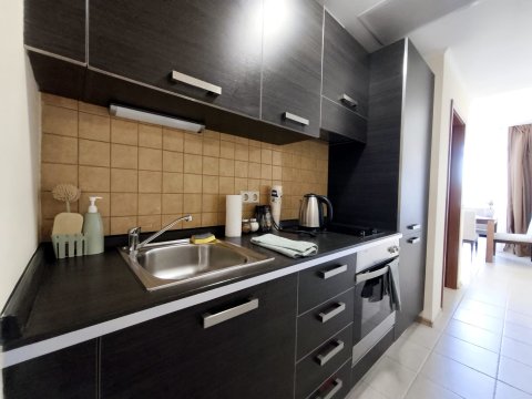 SUNSET RESORT, Pomorie, in the central Sigma building | One-room apartment, 65 m² | Prime seafront location | Sea view