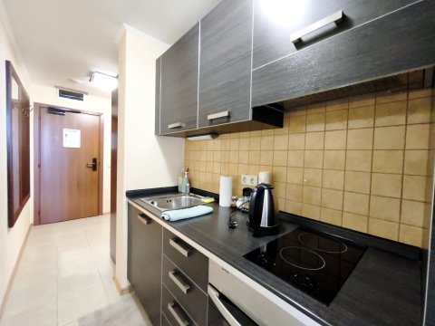 SUNSET RESORT, Pomorie, in the central Sigma building | One-room apartment, 65 m² | Prime seafront location | Sea view