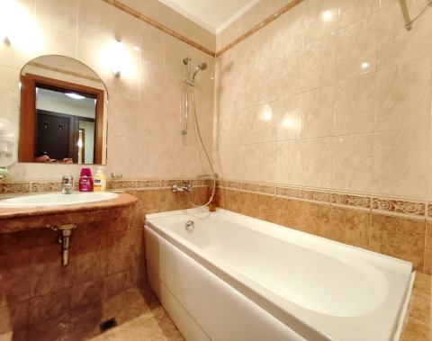 SUNSET RESORT, Pomorie, in the central Sigma building | One-room apartment, 65 m² | Prime seafront location | Sea view