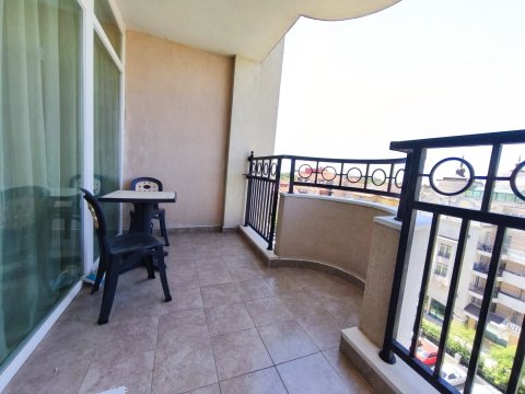 SUNSET RESORT, Pomorie, in the central Sigma building | One-room apartment, 65 m² | Prime seafront location | Sea view