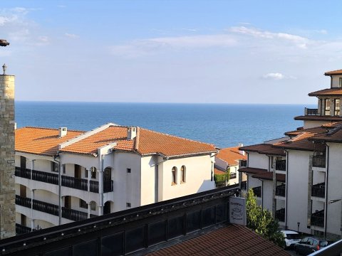 One-room apartment with sea view in Dolce Vita 2 – Sveti Vlas, 100 meters from the beach