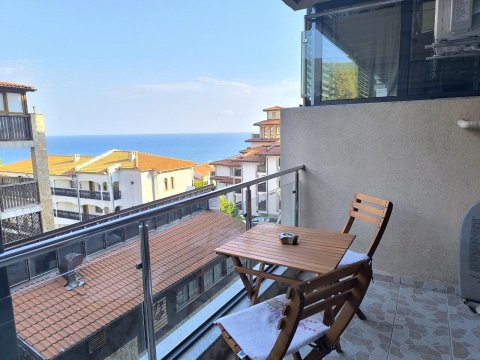 One-room apartment with sea view in Dolce Vita 2 – Sveti Vlas, 100 meters from the beach