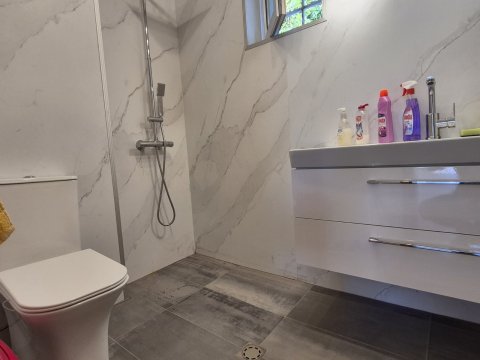 For sale is a new two-story house with sea views and parking in Sveti Vlas.