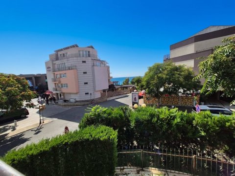 For sale is a new two-story house with sea views and parking in Sveti Vlas.
