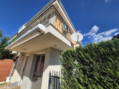 For sale is a new two-story house with sea views and parking in Sveti Vlas.