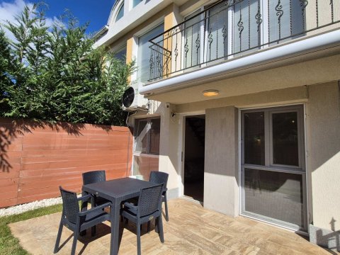 For sale is a new two-story house with sea views and parking in Sveti Vlas.