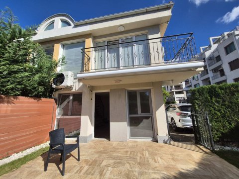 For sale is a new two-story house with sea views and parking in Sveti Vlas.