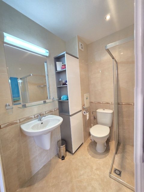 Exclusive! Furnished one-room apartment with sea view in Sveti Vlas! Only 3 minutes from the sea!