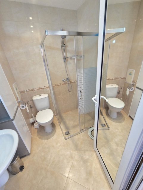 Exclusive! Furnished one-room apartment with sea view in Sveti Vlas! Only 3 minutes from the sea!