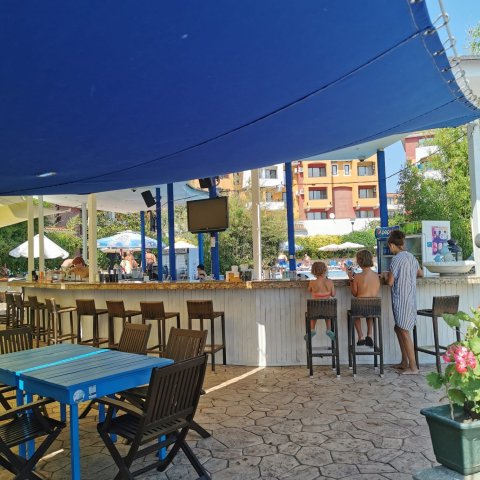 Studio with sea view in the first row of the Marina Cape complex, Aheloy