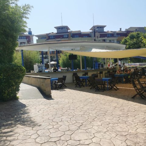 Studio with sea view in the first row of the Marina Cape complex, Aheloy