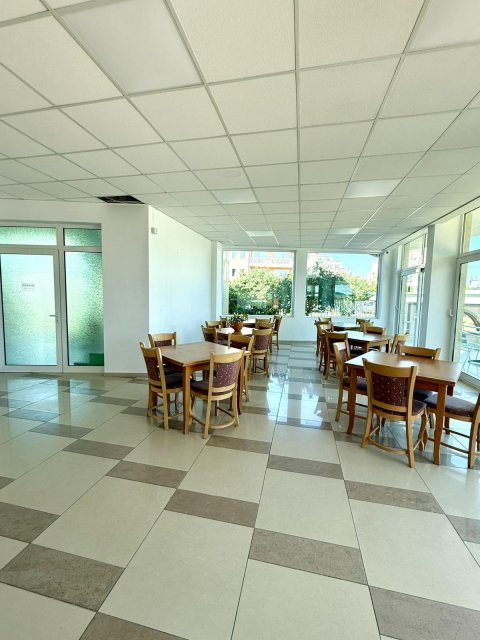 Hotel with restaurant near the sea