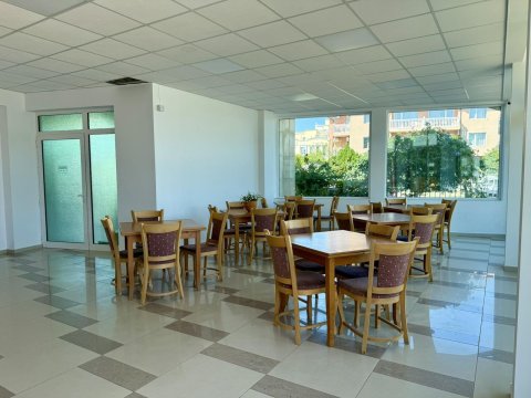 Hotel with restaurant near the sea
